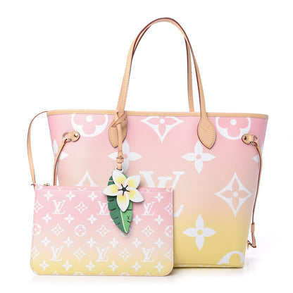 Louis Vuitton Monogram Giant By The Pool Neverfull MM Light Pink 1 of 9
