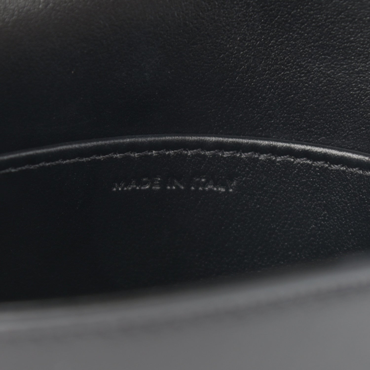 Celine Shiny Calfskin Mini Triomphe Black 7 of 11