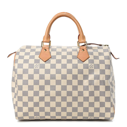 Louis Vuitton Damier Azur Speedy 30 1 of 9