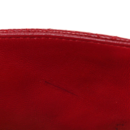 Chanel Caviar Quilted Mini Square Flap Red 10 of 10