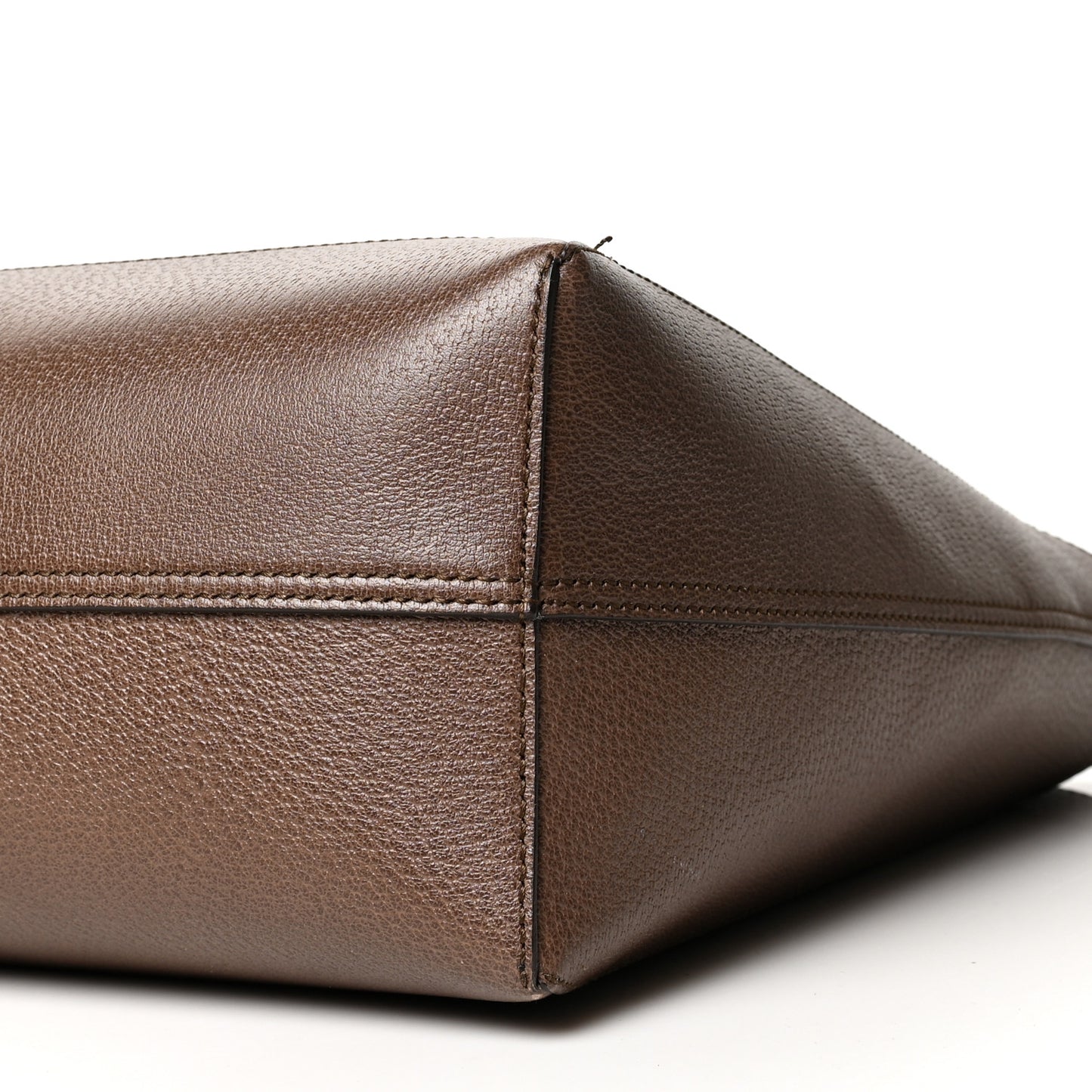 GG Supreme Monogram Web Ophidia Tote Brown