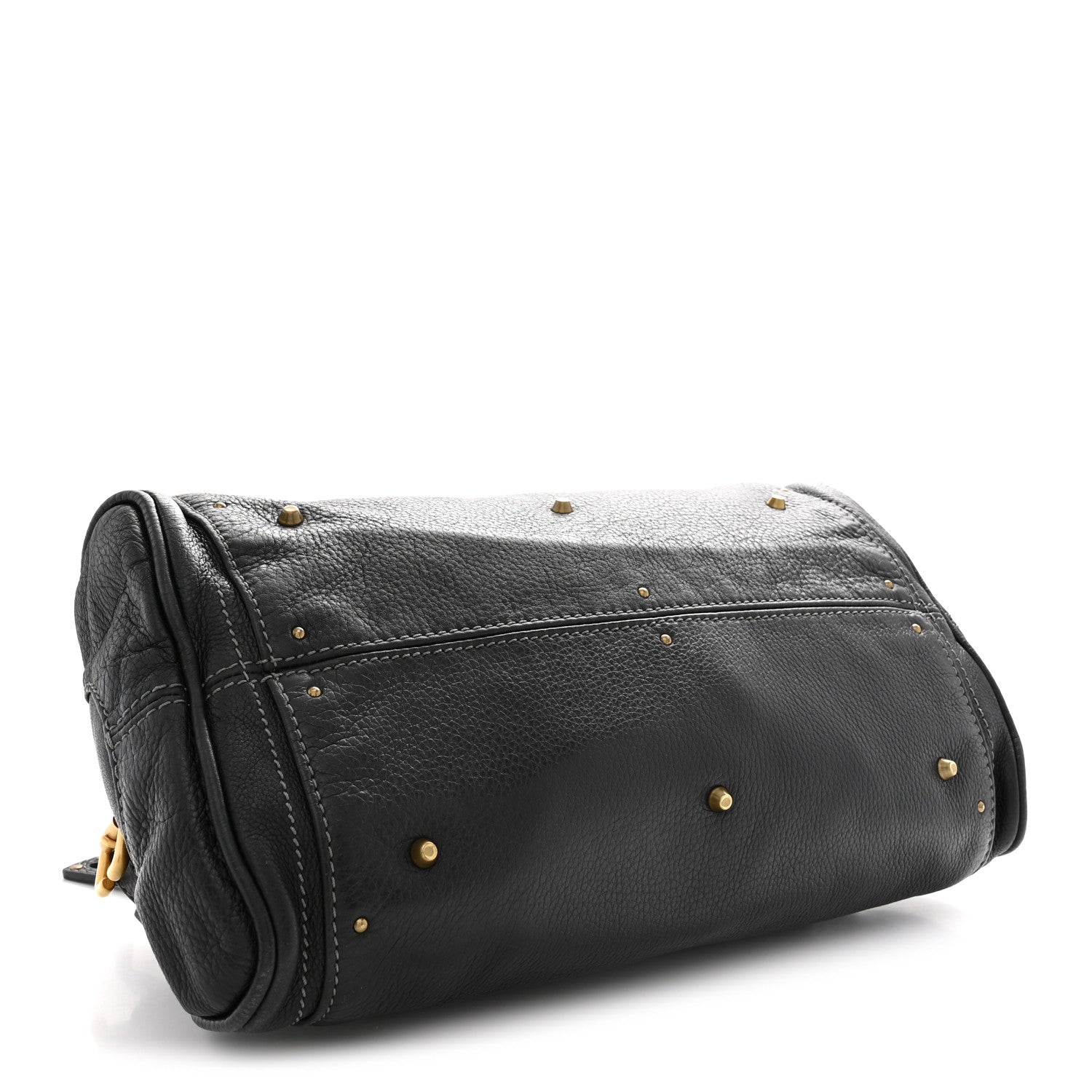 Chloe Calfskin Medium Paddington Satchel Black 4 of 9