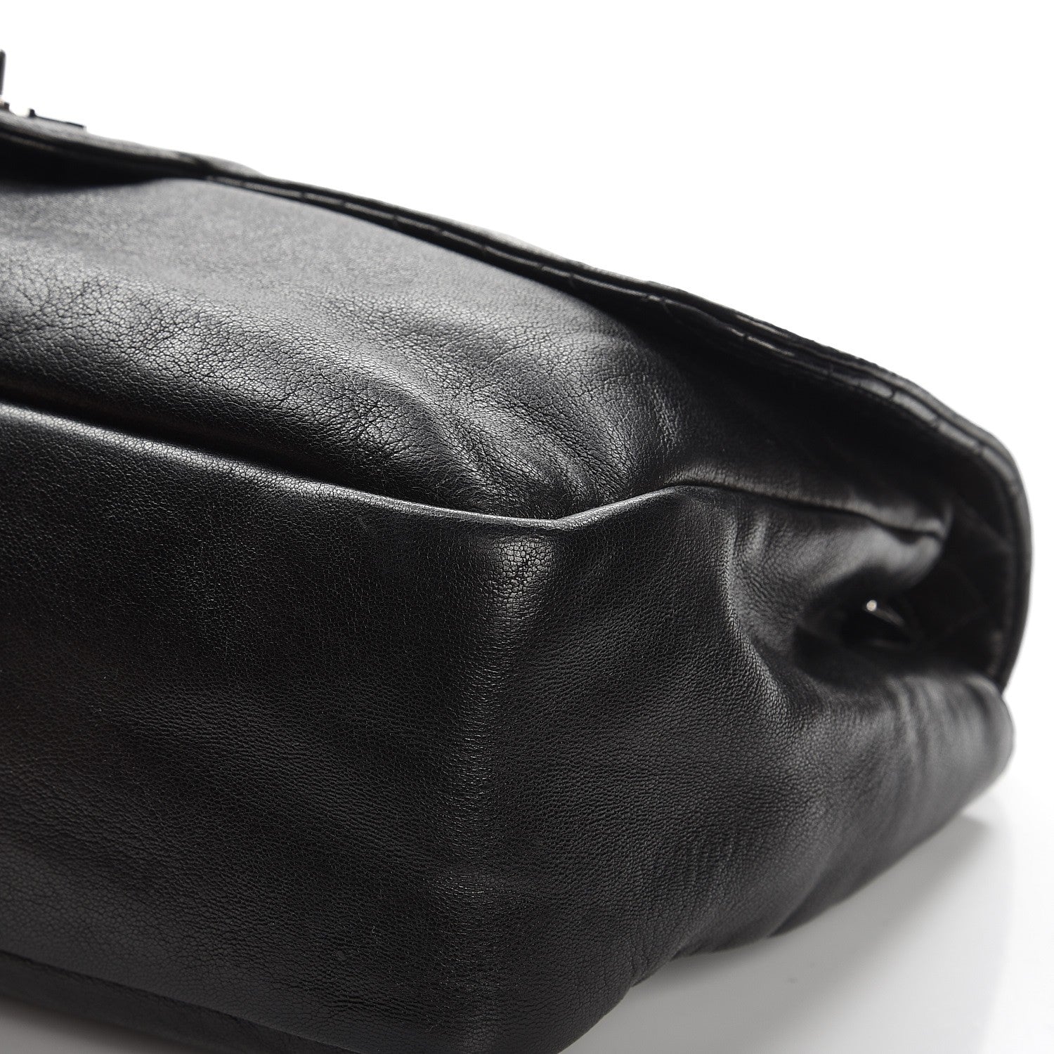 Chanel Lambskin Medium Soft and Chain Flap Black 9 of 11