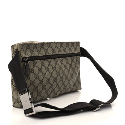 Gucci GG Plus Monogram Web Belt Bag Dark Brown 3 of 7