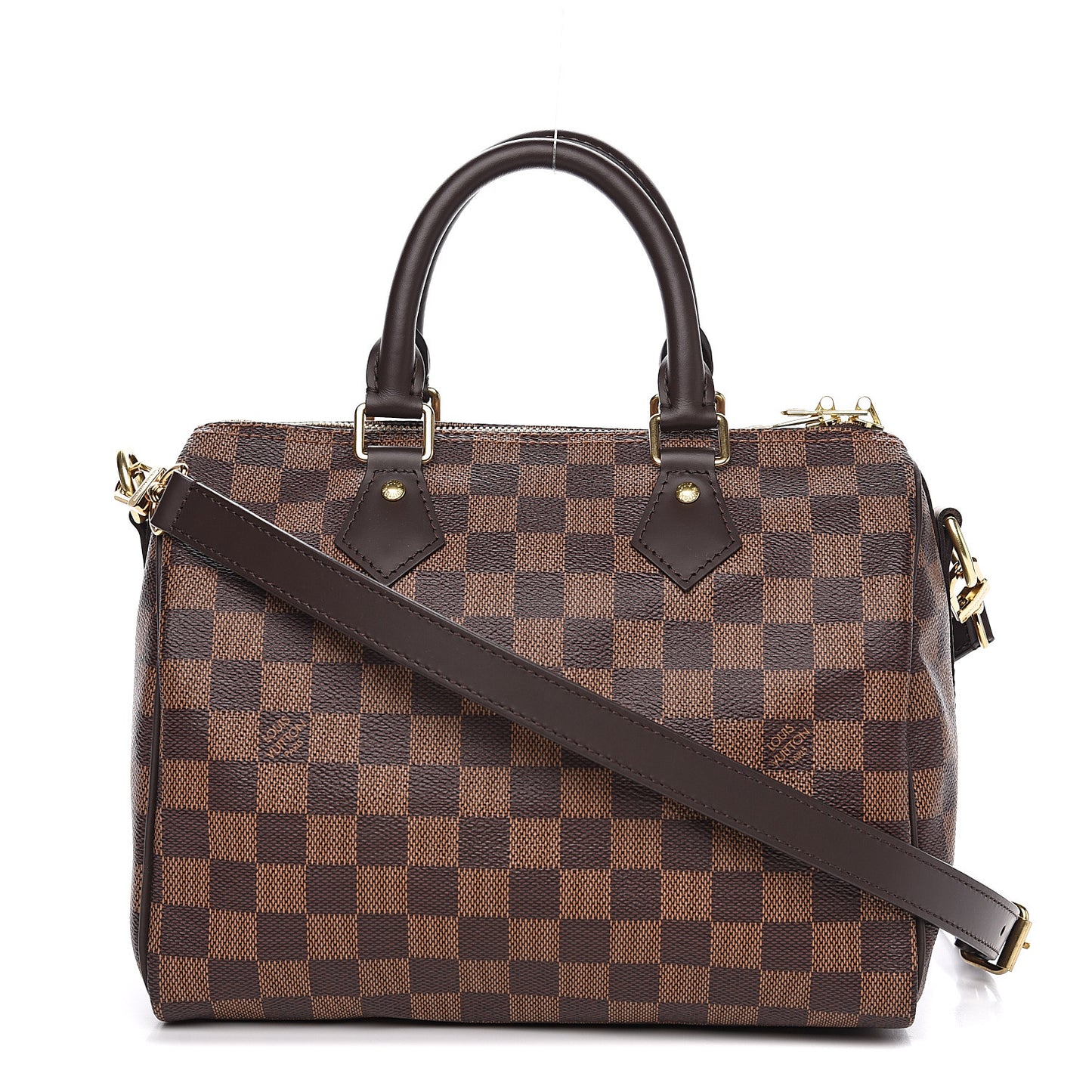 Damier Ebene Speedy Bandouliere 25