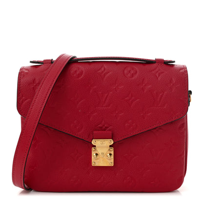 Louis Vuitton Empreinte Pochette Metis Cherry 1 of 12