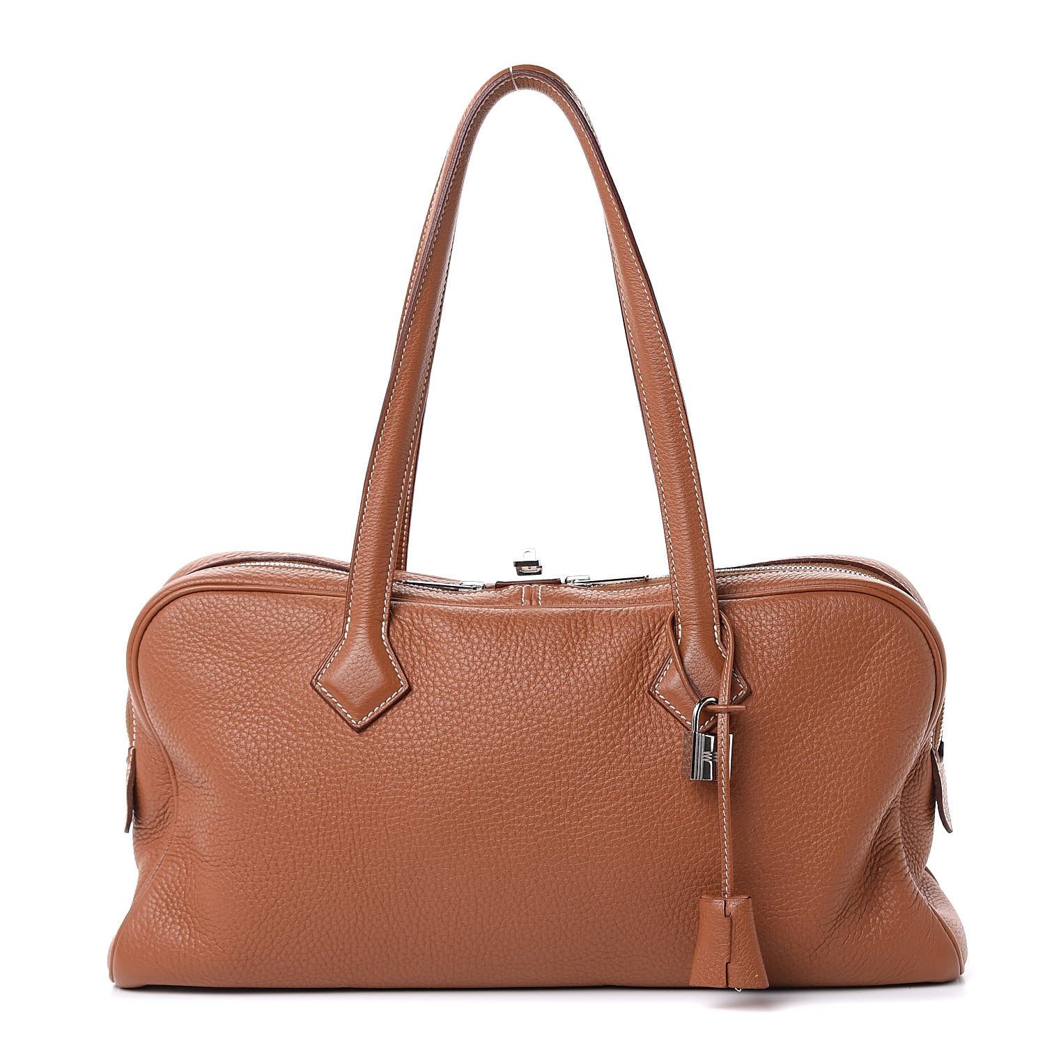 Hermes Taurillon Clemence Victoria Elan 38 Gold 1 of 10