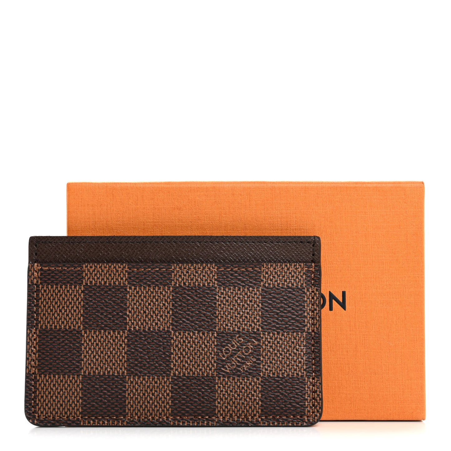 Damier Ebene Card Holder
