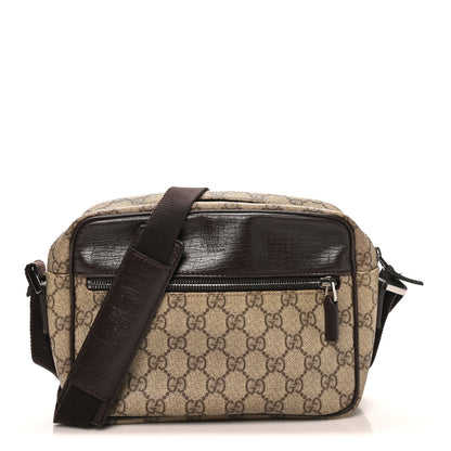 Gucci GG Plus Monogram Shoulder Bag Dark Brown 1 of 10