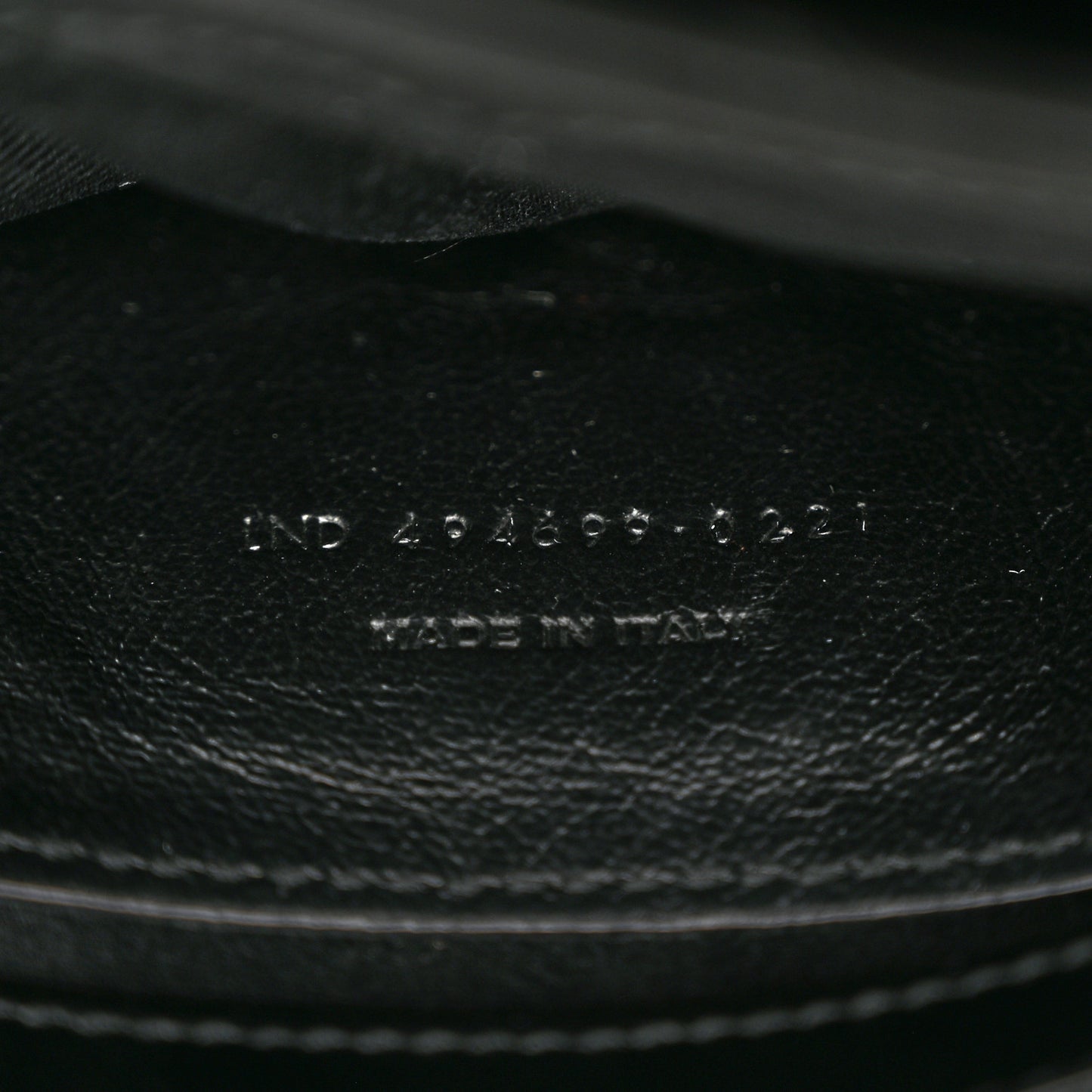 Calfskin Y Quilted Monogram Small Loulou Chain Satchel Black