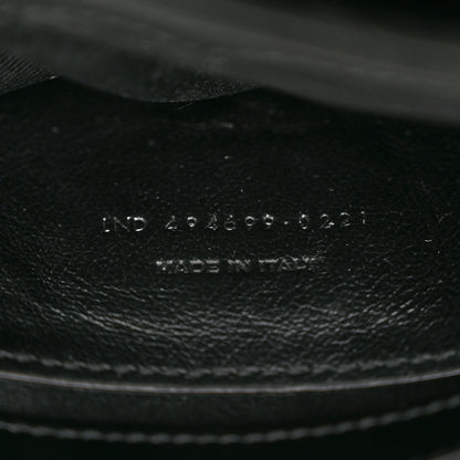 Saint Laurent Calfskin Y Quilted Monogram Small Loulou Chain Satchel Black 7 of 11
