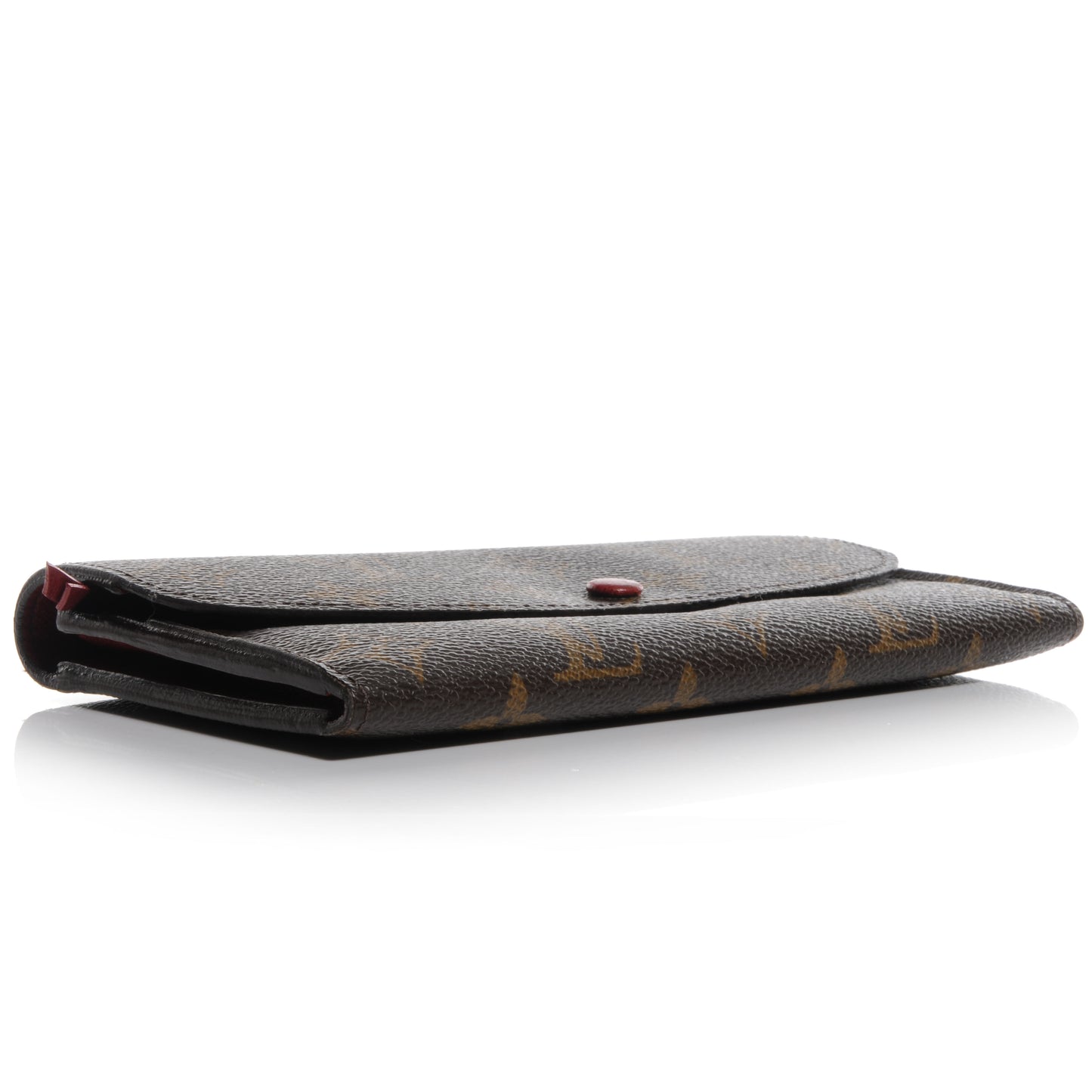 Monogram Emilie Wallet Red