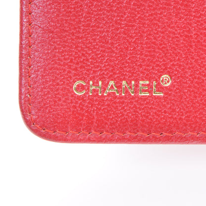 Chanel Leather Small Ring Agenda Planner Red 5 of 6