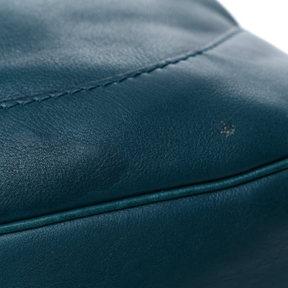 Gucci Calfskin Medium New Jackie Shoulder Bag Teal 12 of 25