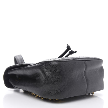 Chanel Caviar CC Backpack Black 3 of 9