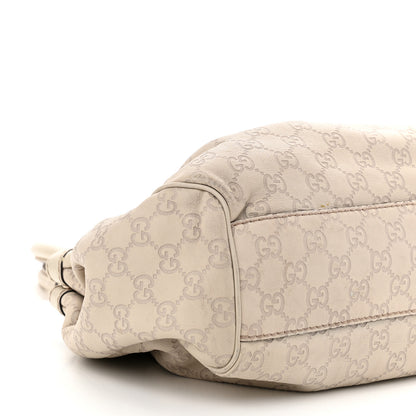 Gucci Guccissima Medium Sukey Tote Mystic White 9 of 11