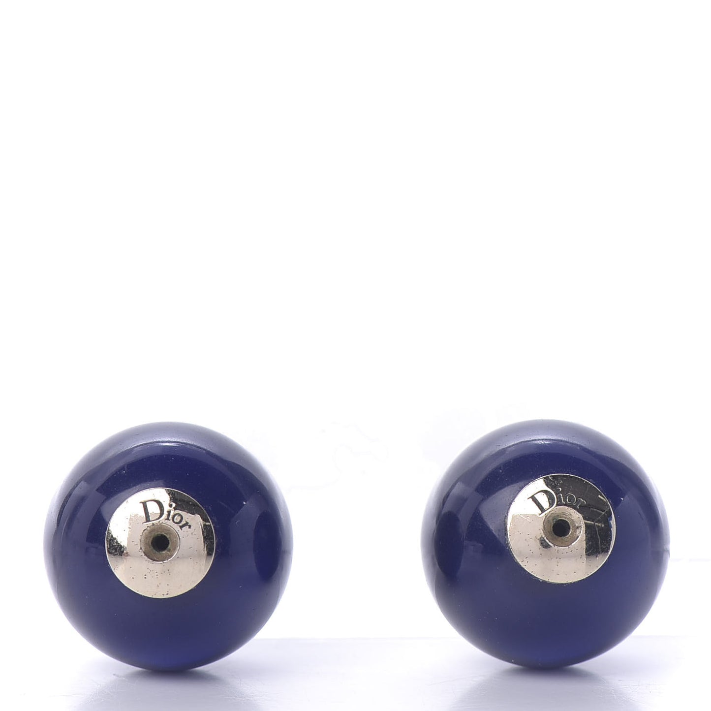 Mise En Dior Tribal Earrings Navy