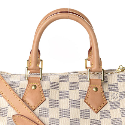 Louis Vuitton Damier Azur Speedy Bandouliere 25 11 of 17