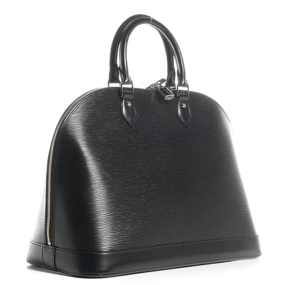 Louis Vuitton Epi Alma GM Black 3 of 7