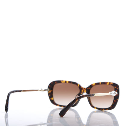 Chanel Pearl Square Sunglasses 5427-H-A Tortoise 4 of 8