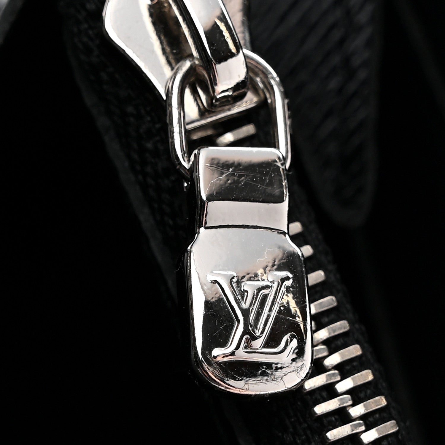 Louis Vuitton Epi Clemence Wallet Black 8 of 9