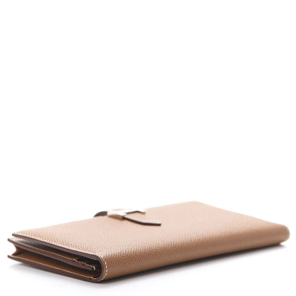 Hermes Epsom Bearn Gusset Wallet Gold 4 of 8