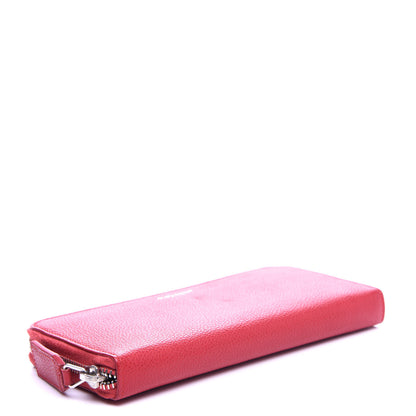 Saint Laurent Grained Calfskin Rive Gauche Zip Around Wallet 4 of 7