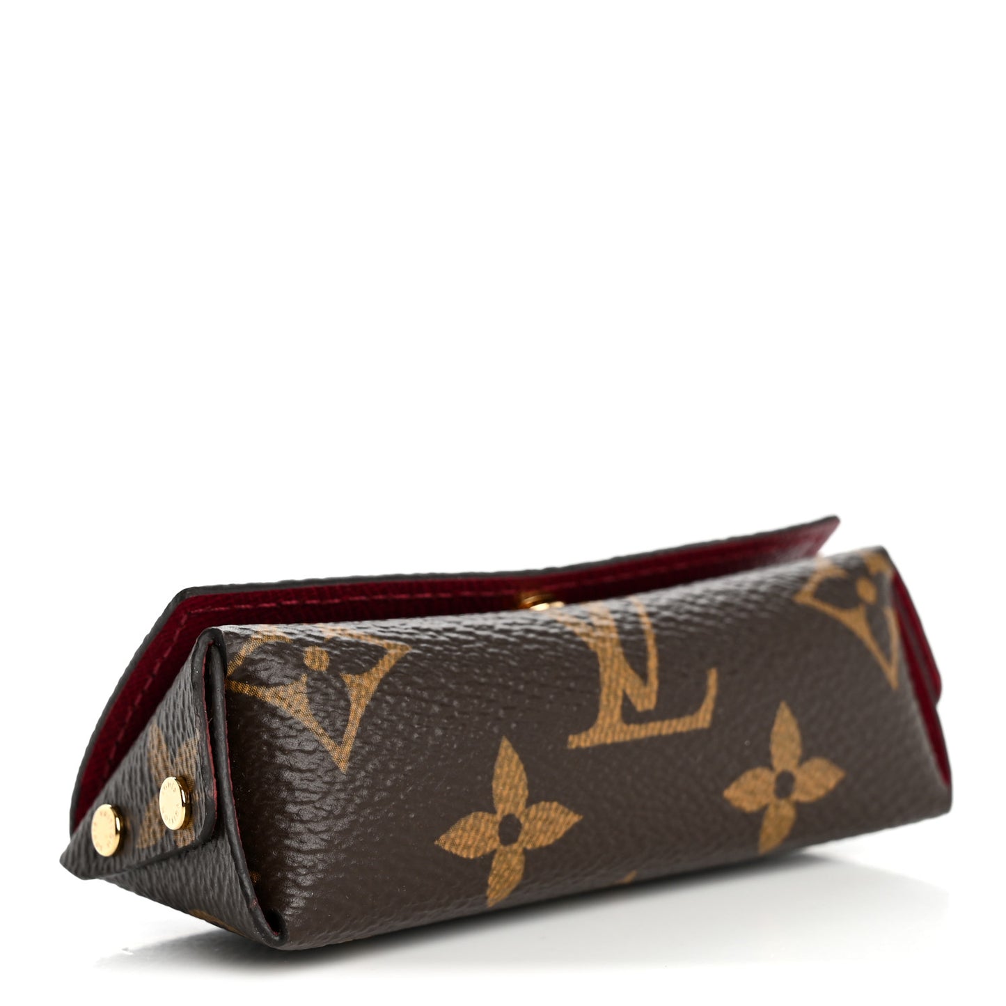 Monogram Lipstick Case Fuchsia