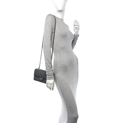 Chanel Lambskin Quilted Mini Rectangular Flap Dark Grey 2 of 12