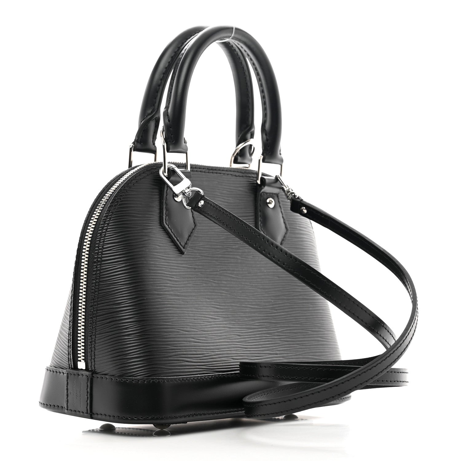 Louis Vuitton Epi Alma BB Black 3 of 9