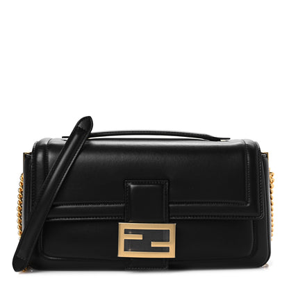 Fendi Nappa Apolo Chain Baguette Black 1 of 7