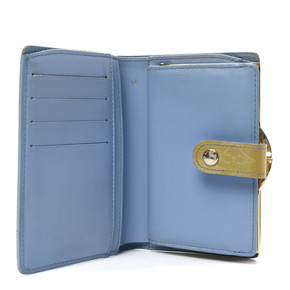 Louis Vuitton Vernis French Purse Wallet Baby Blue 5 of 6