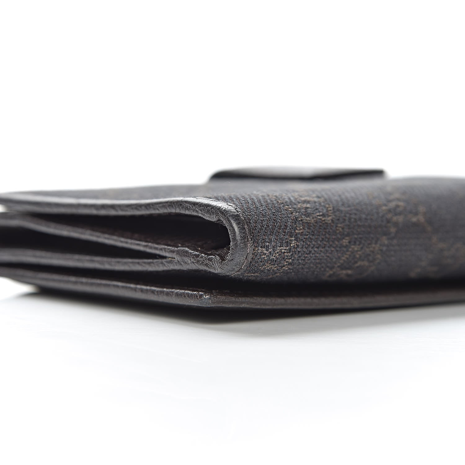 Gucci Monogram Calfskin Continental Wallet Brown 9 of 13