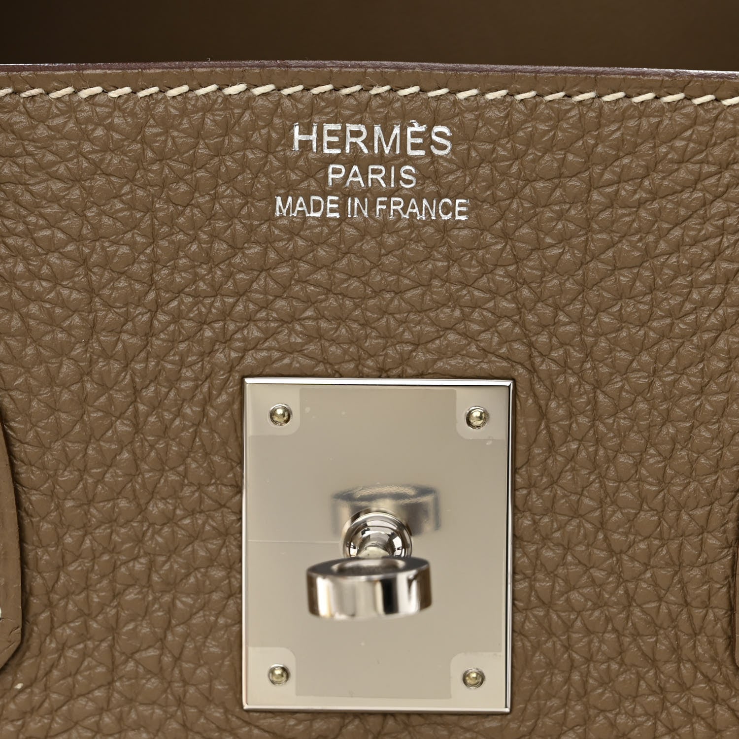 Hermes Togo Birkin 35 Etoupe 6 of 10