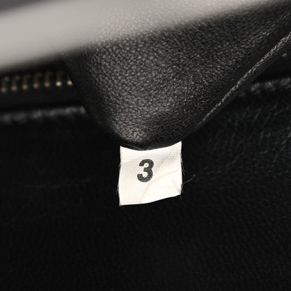 Prada Spazzolato Large Zip Around Briefcase Black 9 of 10