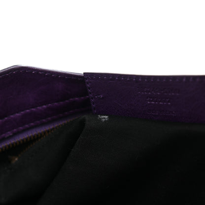 Balenciaga Agneau Classic Hardware City Dark Violet 12 of 14