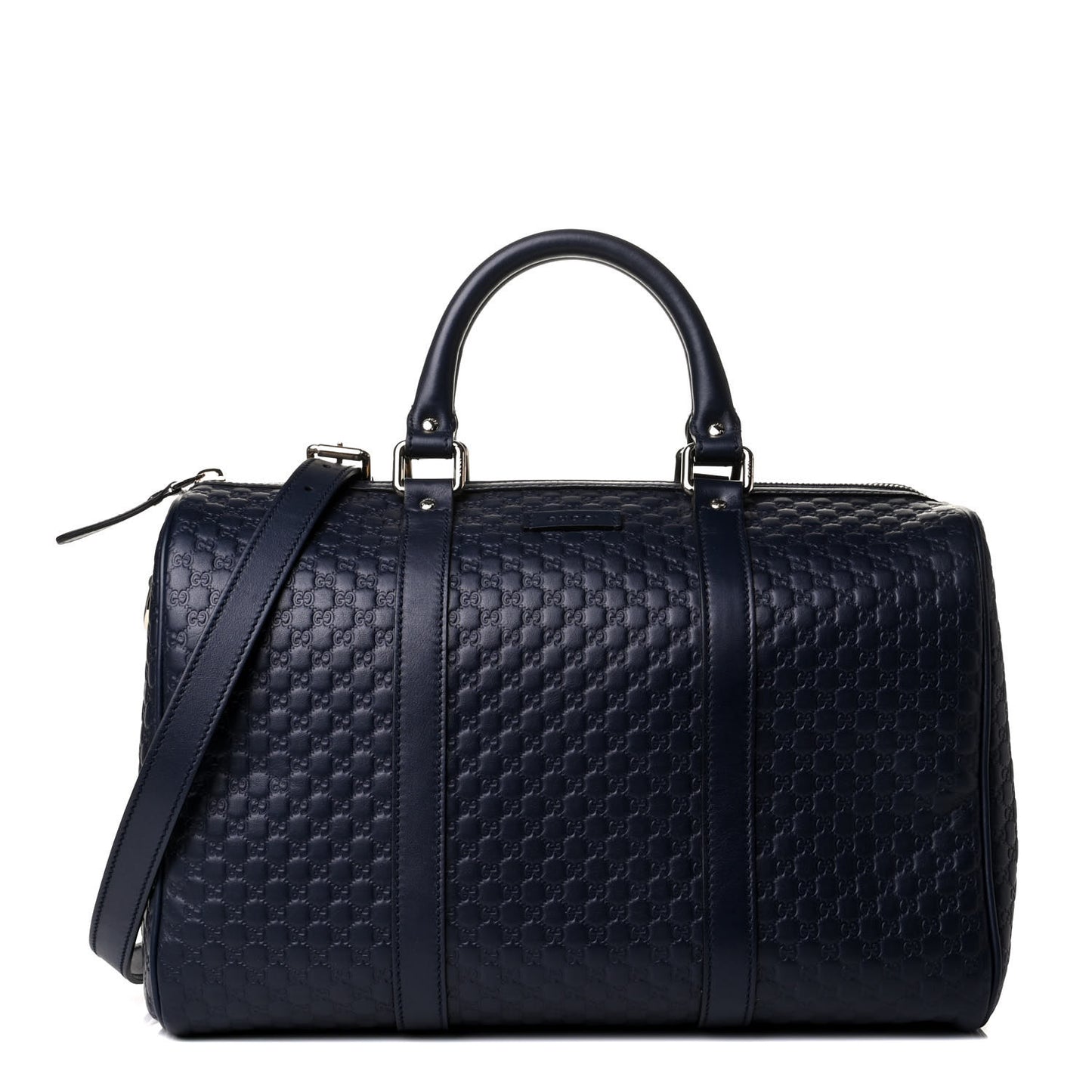 Microguccissima Medium Boston Navy
