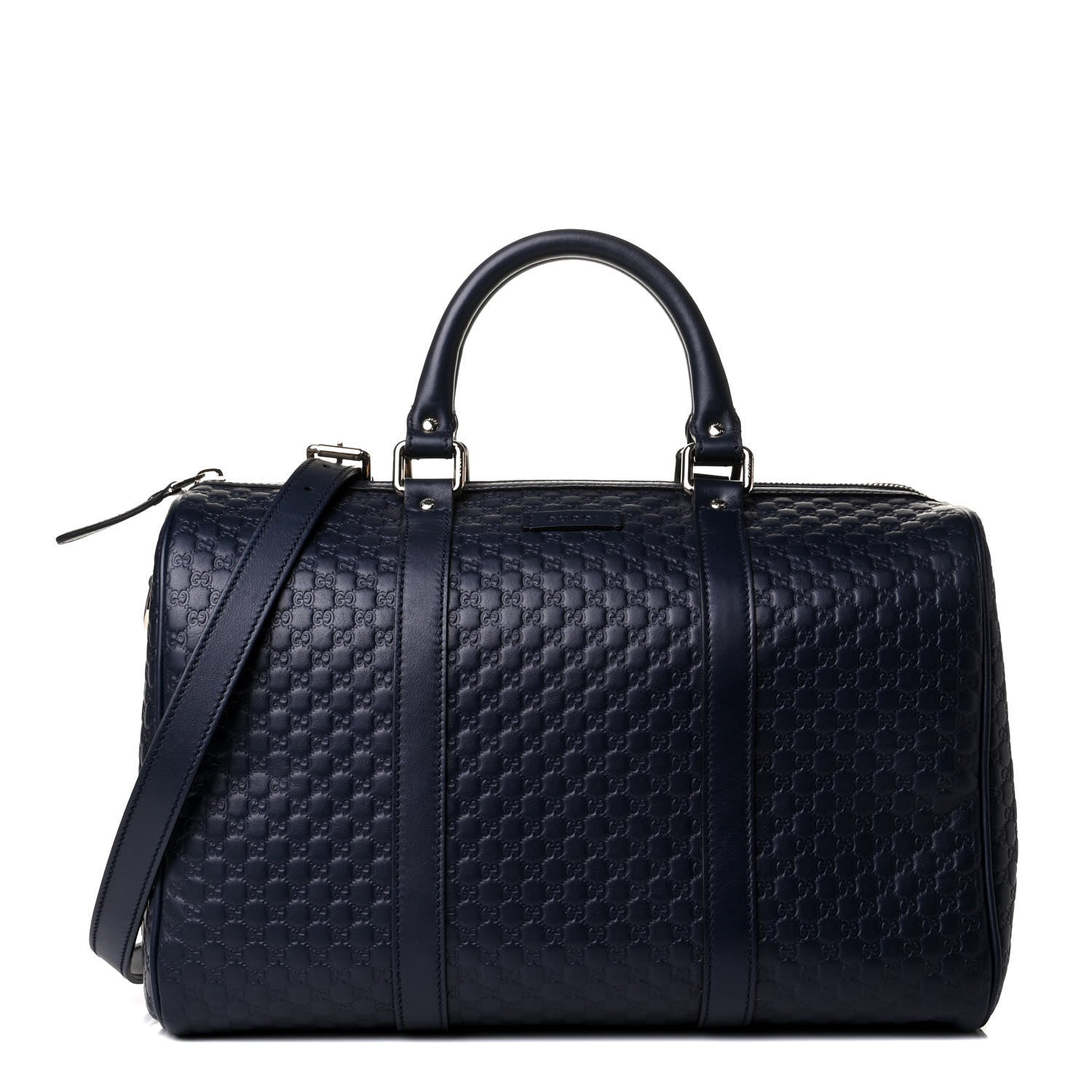 Gucci Microguccissima Medium Boston Navy 1 of 15