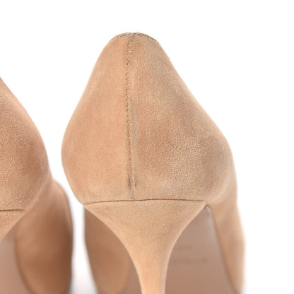 Saint Laurent Suede Patent Goatskin Tribute Two 80 Platform Pumps 37 Chair 11 of 13