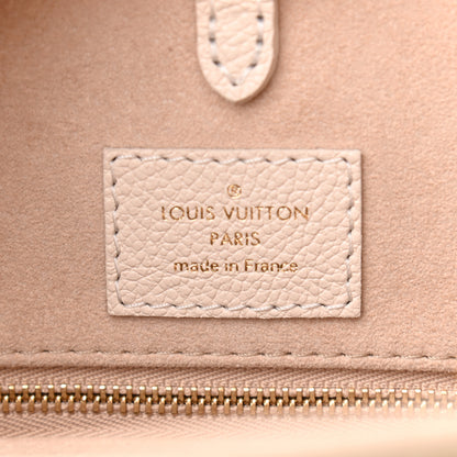 Louis Vuitton Empreinte Monogram Spring In The City Onthego MM Kaki Beige Cream 6 of 9