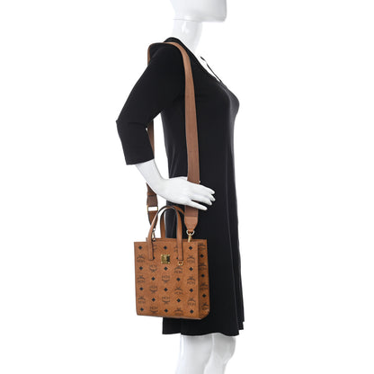MCM Visetos Mini Klassik Tote Cognac 2 of 13