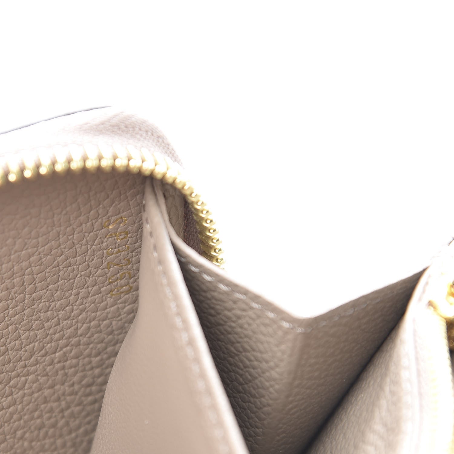 Louis Vuitton Empreinte Monogram Giant Zippy Wallet Tourterelle Creme 7 of 7