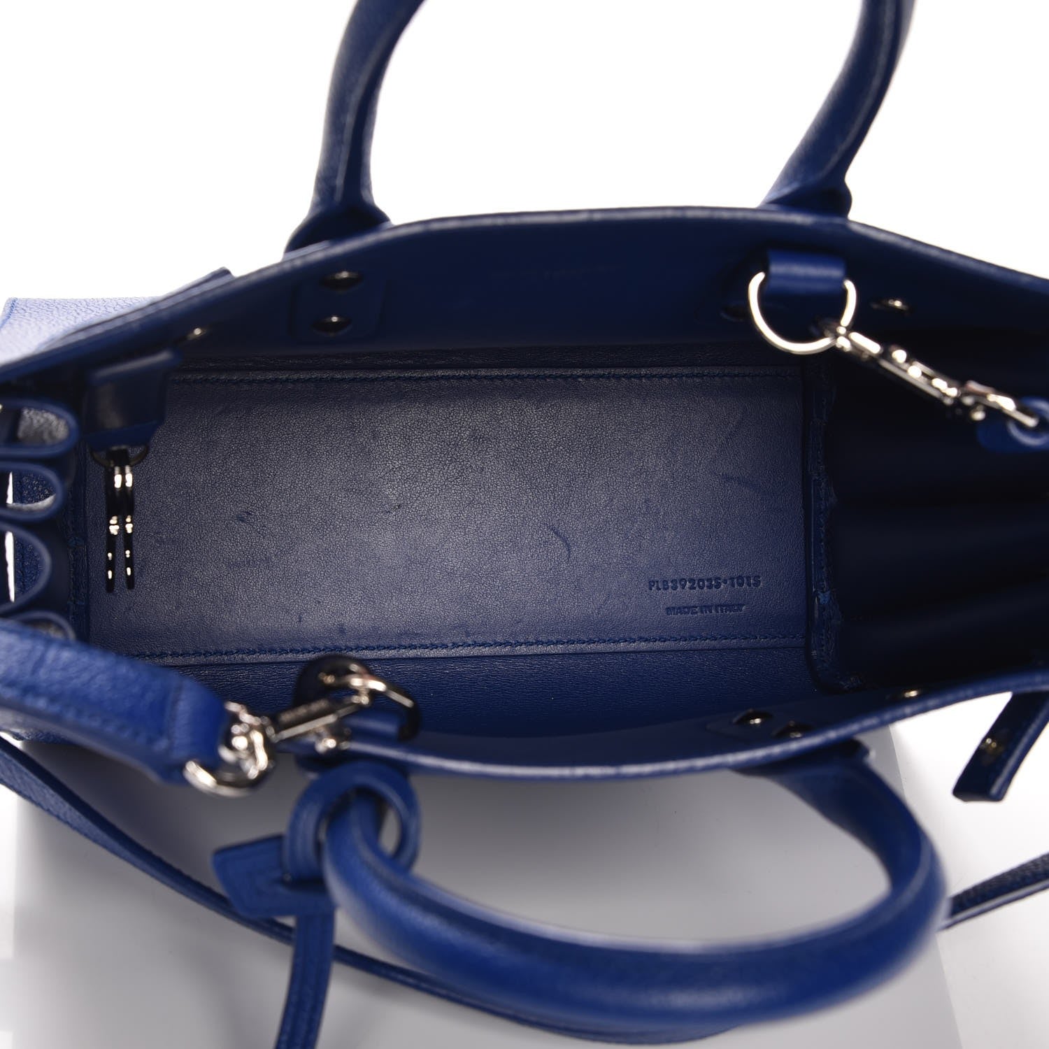 Saint Laurent Calfskin Nano Sac De Jour Cobalt Blue 6 of 9