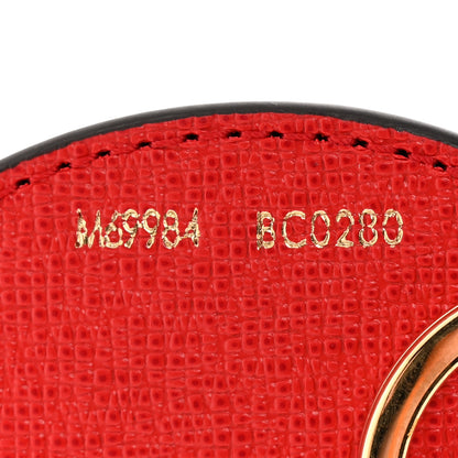 Louis Vuitton Monogram 2020 Christmas Animation Bumper Cars Bag Charm Key Ring Coquelicot 4 of 4