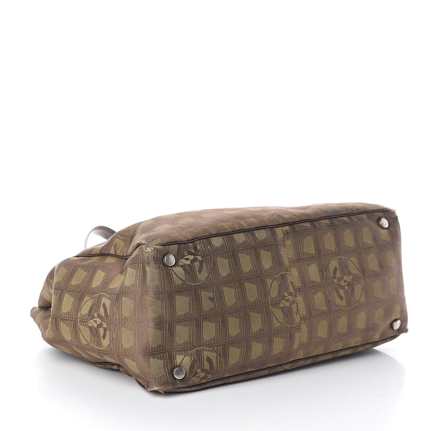 Nylon Medium Travel Tote Khaki