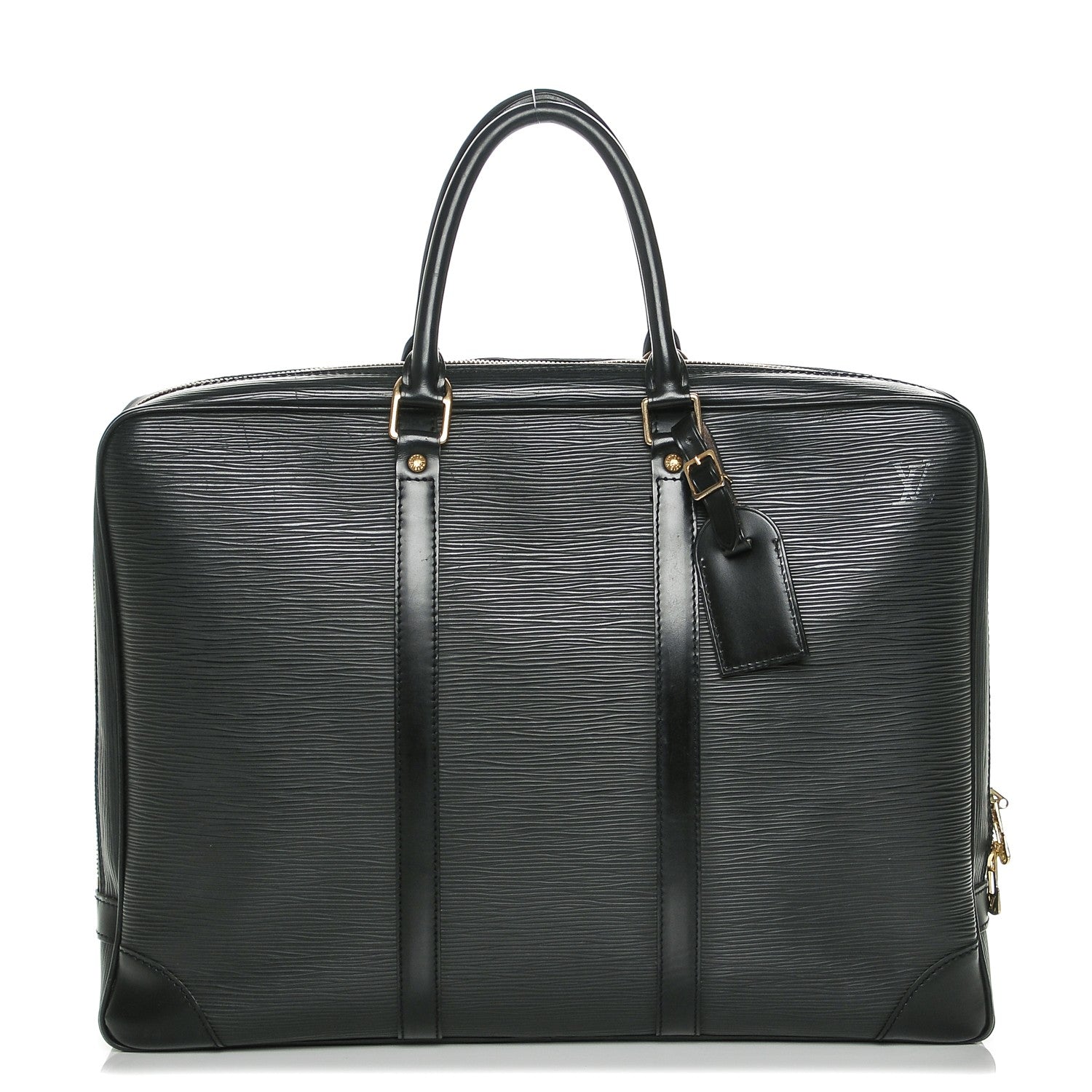 Louis Vuitton Epi Porte-Documents Voyage Briefcase Black 1 of 6