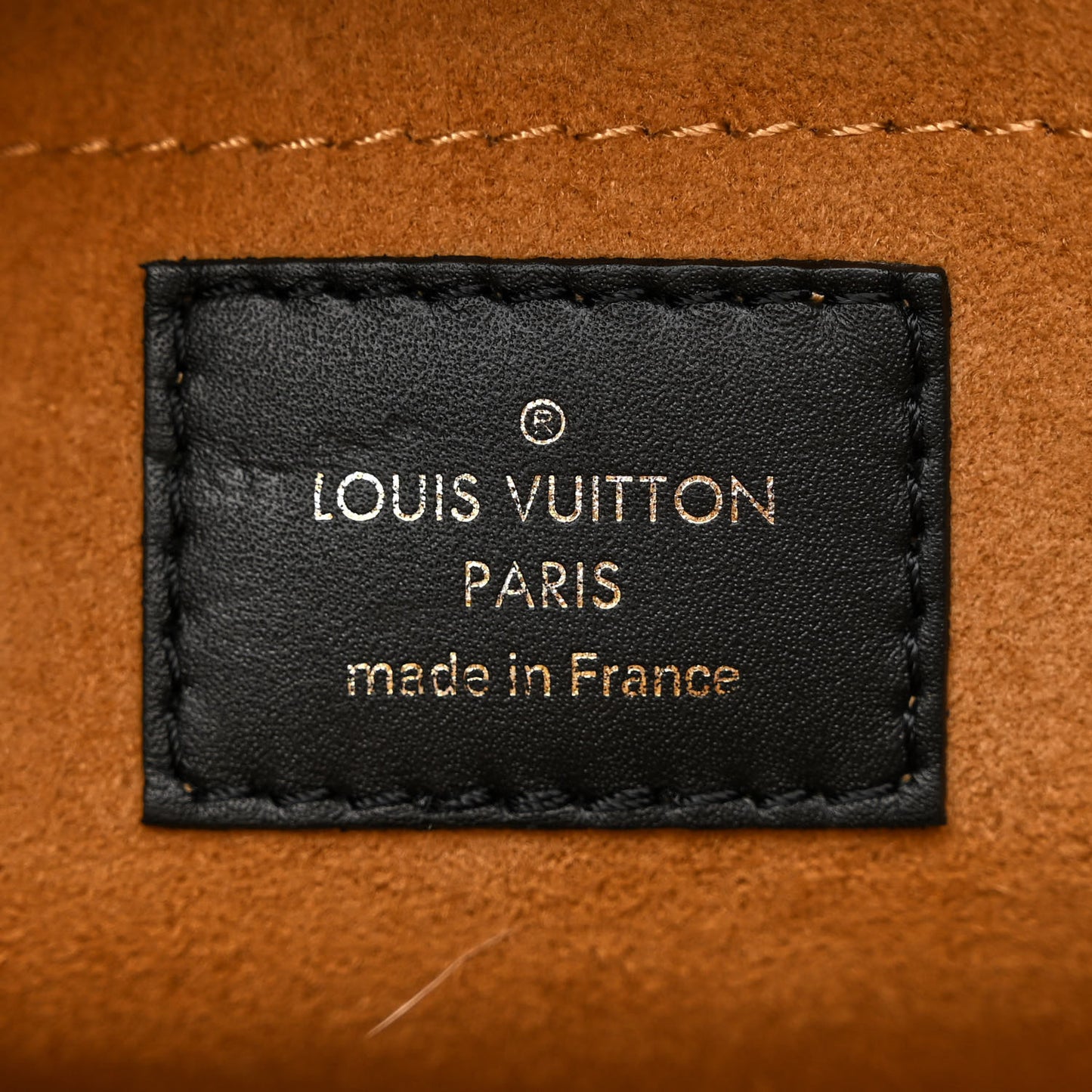 Calfskin Monogram On My Side Black