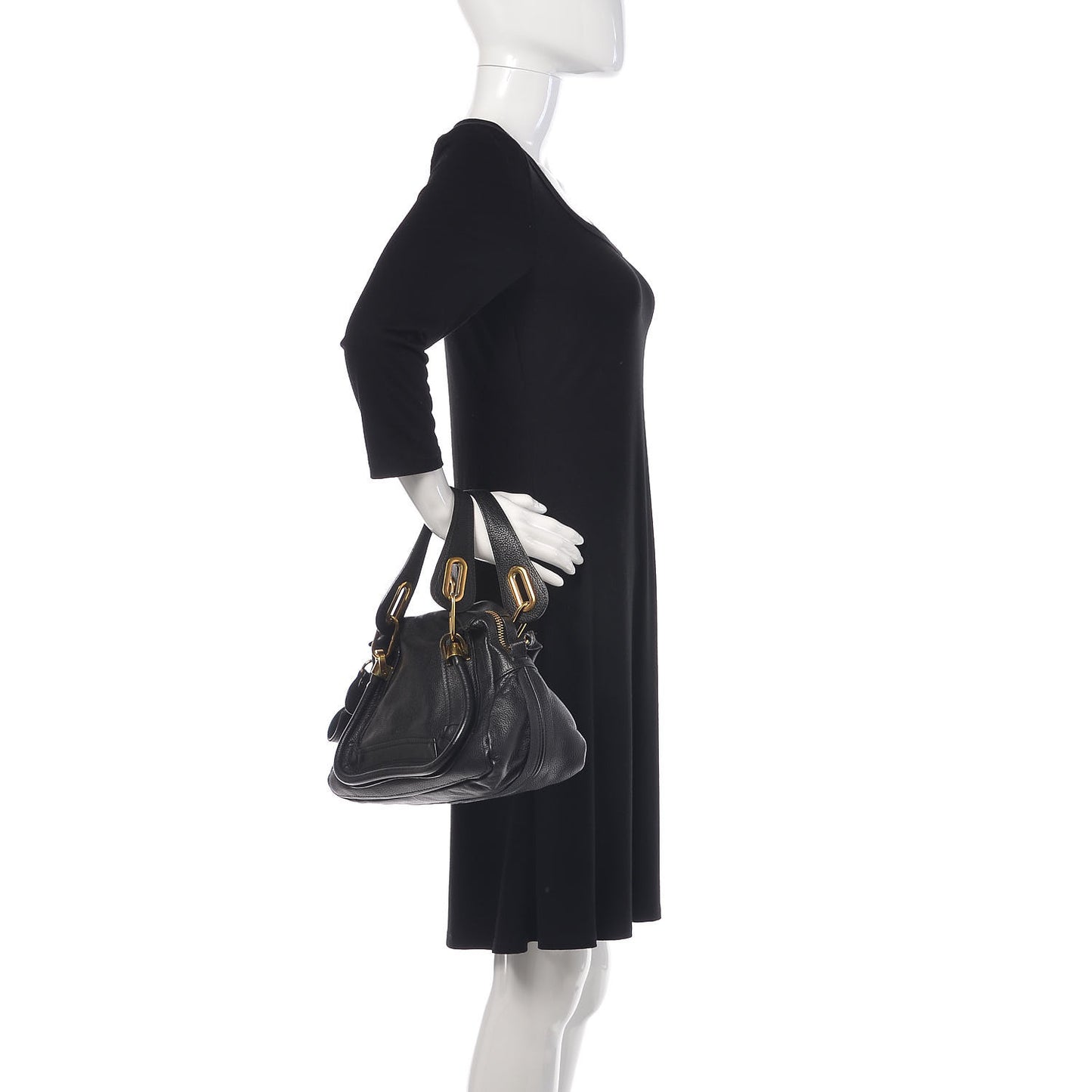 Calfskin Small Paraty Black