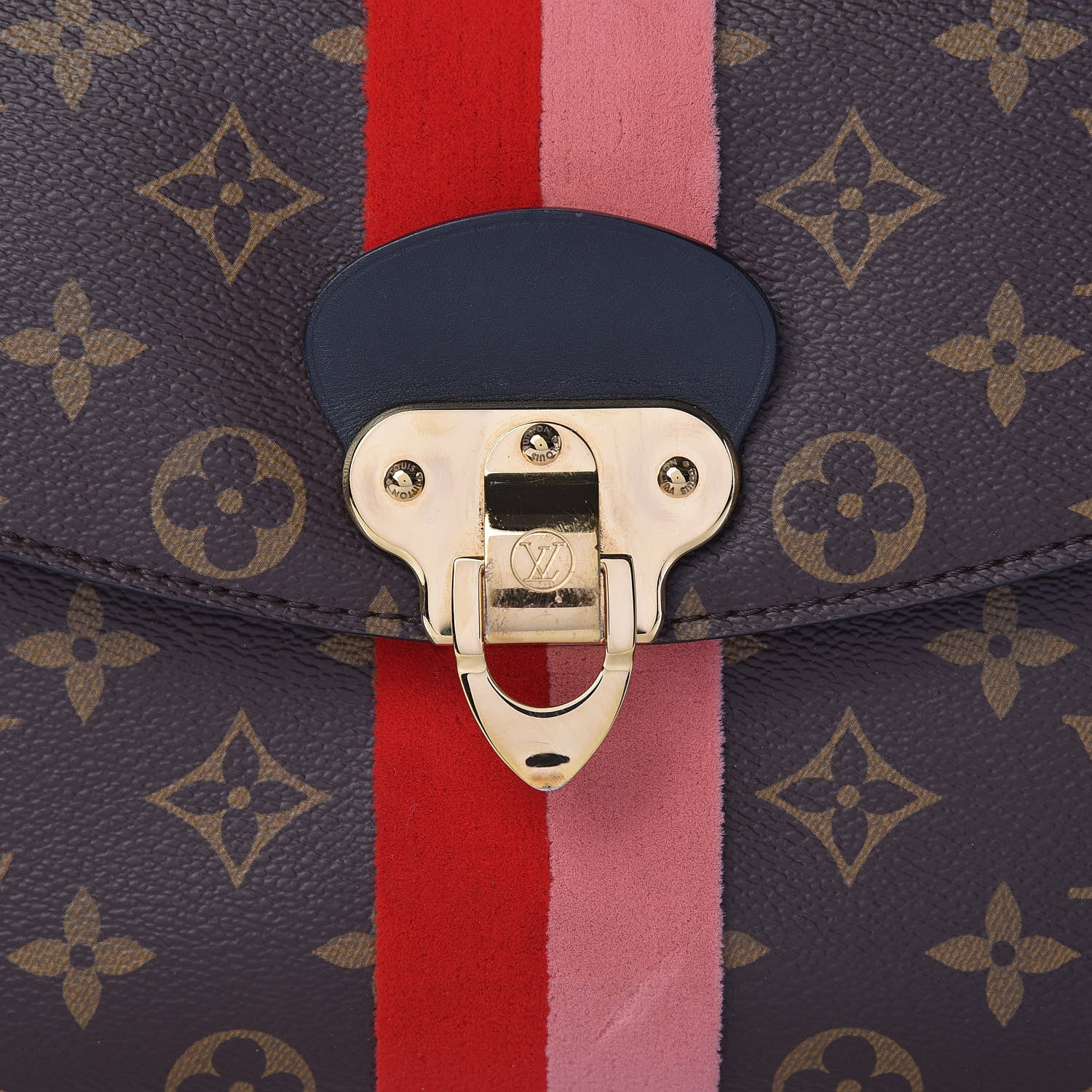 Louis Vuitton Monogram Georges BB Coquelicot Peach 9 of 14