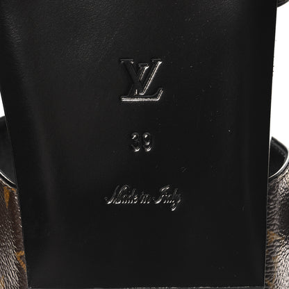 Louis Vuitton Monogram Bom Dia Mule Sandals 39 Black 8 of 10